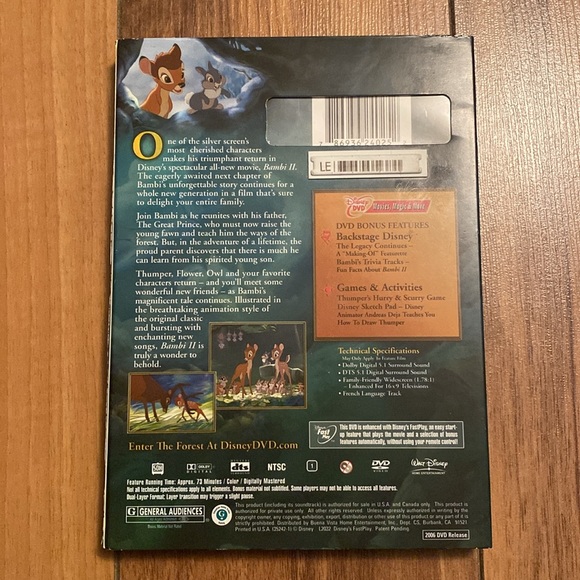 Bambi two on DVD - Picture 2 of 7